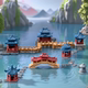 Chinese-Style Landscaping, Ancient Architecture, Pavilions, Towers, Flowing Water, Rockery, Landscaping Ornaments, Water-Land Fish Tank, Bonsai Plants, Micro-Landscape