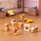 Micro Landscape Cute Dessert Capybara Doll Dollhouse DIY Decoration Accessories Mini Desktop Ornaments