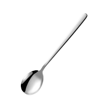 316 stainless steel spoon Korean table spoon household long handle spoon childrens rice spoon food grade small round spoon 03