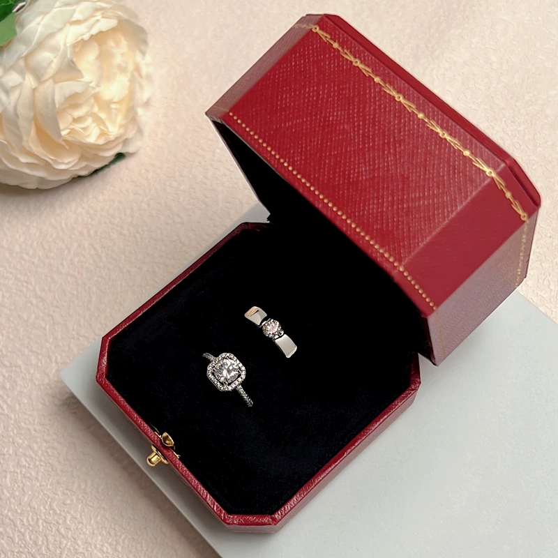 Симулированное обручальное кольцо, обручальное кольцо, пара фальшивых diamond-колец, пара помолвочного кольца с камнем, свадебная церемония обмена кольцами, живое кольцо