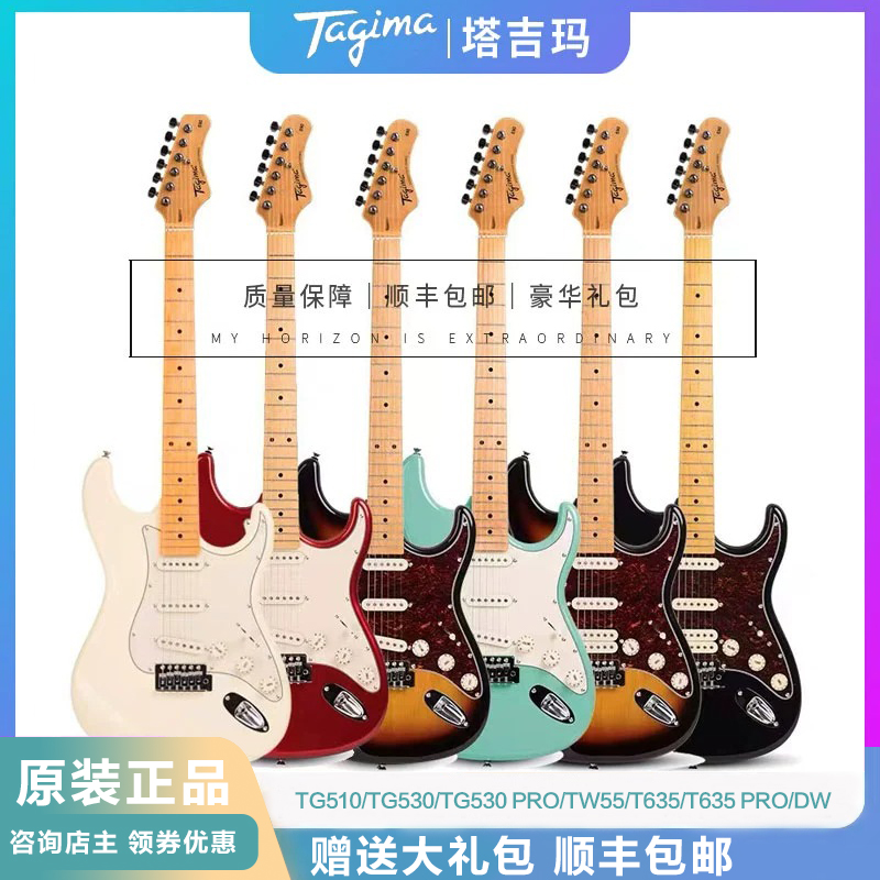 Taglia tajima TG530 children adult 510 electric guitar suit Professional class beginnings 635 gigi it-Taobao