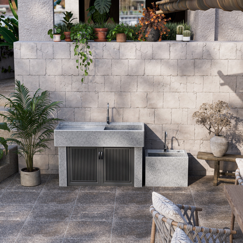 Outdoor Courtyard Washbasin Marble Laundry Pool Integrated Washbasin with Washboard Outdoor Granite Washbasin Outdoor Courtyard Washbasin Marble Laundry Pool Integrated Washbasin with Washboard Outdoor Granite Washbasin