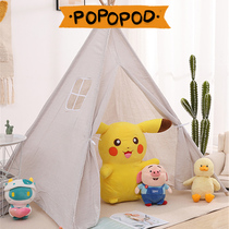 Childrens graffiti tent baby indoor game house small tent handmade outdoor painting tent birthday decoration