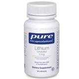 Американская прямая почтовая почта Pure Lithium (оротат) 1 мг литий -литий литий литий литий литий литий литий литий литий литий поддерживает спокойствие и поведение 90 капсулы