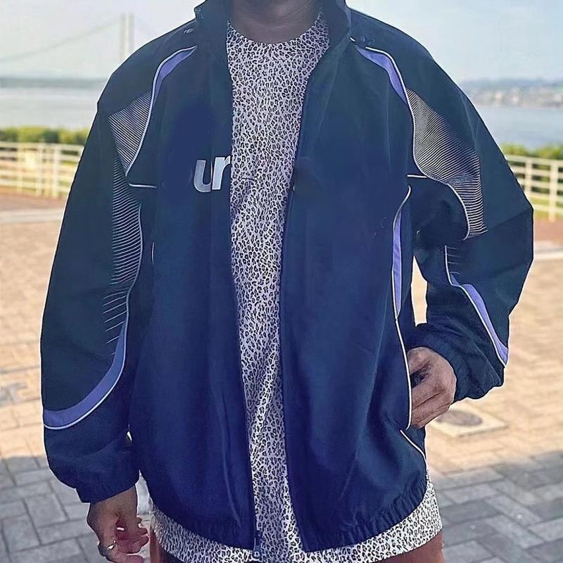 Sup Ss22 Week 11 Track Jacket Nylon Hooded Jacket Top Men's American Retro Jacket