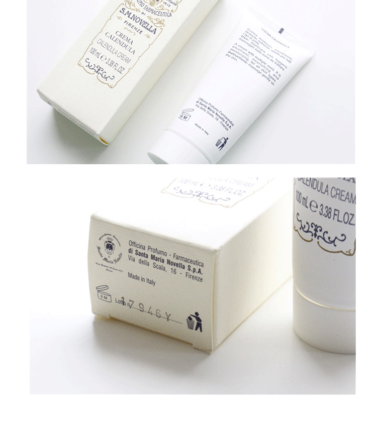 Ý Santa Maria Novella SMN Calendula Repair Cream 100ML Nhạy cảm - Kem dưỡng da dưỡng ẩm centella