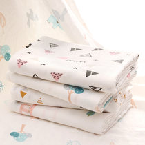 October crystalline baby gauze bath towel summer thin bamboo cotton baby baby cover baby carpet newborn ultra soft