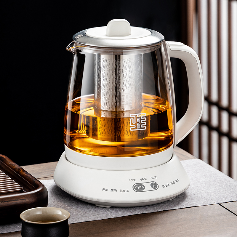 Jiji Health Kettle Tea Boiler Multi-function Automatic Insulation One Household Large Capacity Glass Electric Heating kettle