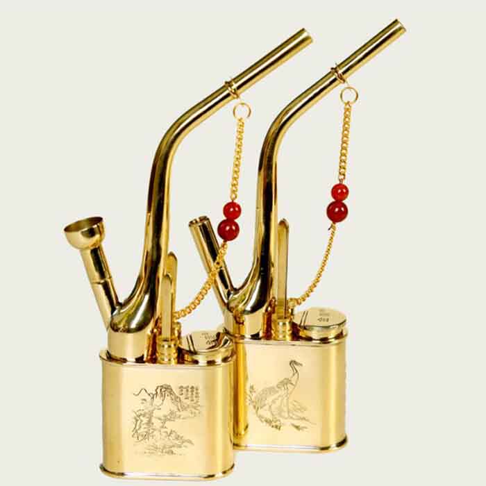 Shisha pipe old-fashioned high-grade filtered hookah pipe men's Yunnan hookah retro thickened portable dry tobacco full set