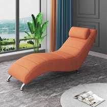 2024 new style chaise longue sofa chaise longue beauty lounge chair living room balcony bedroom first layer cowhide