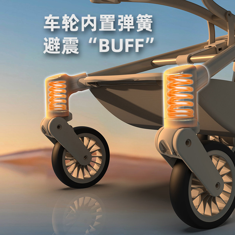 Prigel Pocket Stroller, Lightweight Foldable Baby Stroller, Easy-To-Use Stroller for Walking with Children, Baby Stroller, Kids Stroller