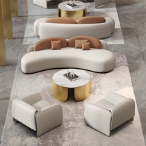 Sample House Exhibition Center Visitor Negotiation Sofa Hotel Lobby Lobby VIP Club Rest Area Office Acceptance