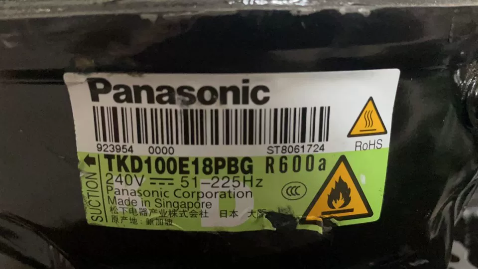 TKA68E23DNHA EEI100E13DFH ERI91E13DBH подходит для компрессоров холодильников Panasonic