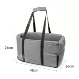 Автомобильный гнездовый автомобиль Pet Cat Cat Cat Car, автомобильная подушка среднее контроль, использование безопасности автомобиля, гнездо для кошачьего кошачьего гнезда