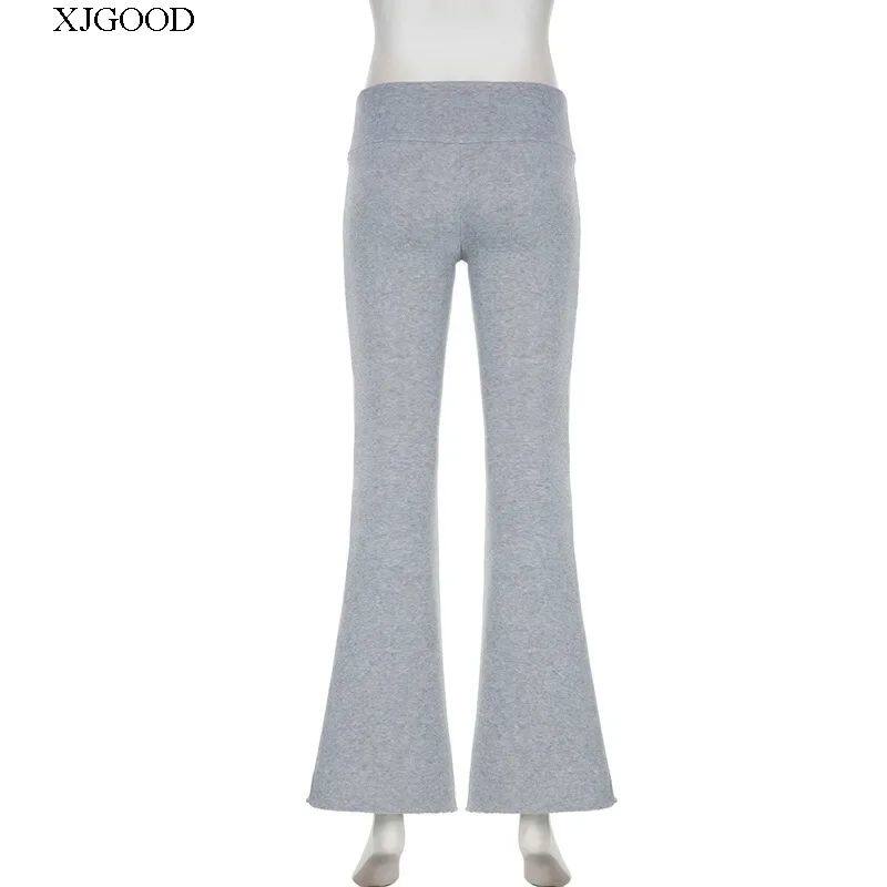 Мисс тонкий кашемир заниженная талия micro-модель ла брюки Women's fleece low-rise cropped pants 