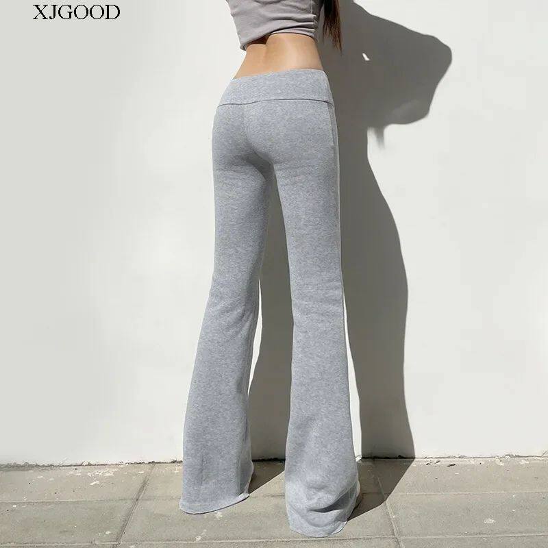 Мисс тонкий кашемир заниженная талия micro-модель ла брюки Women's fleece low-rise cropped pants 