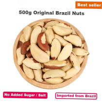 500g Brazil Nuts Raw Roasted Bertholletia Excelsa 1
