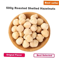 500g Shelled Roasted Hazelnut Kernels Hazelnuts Nuts