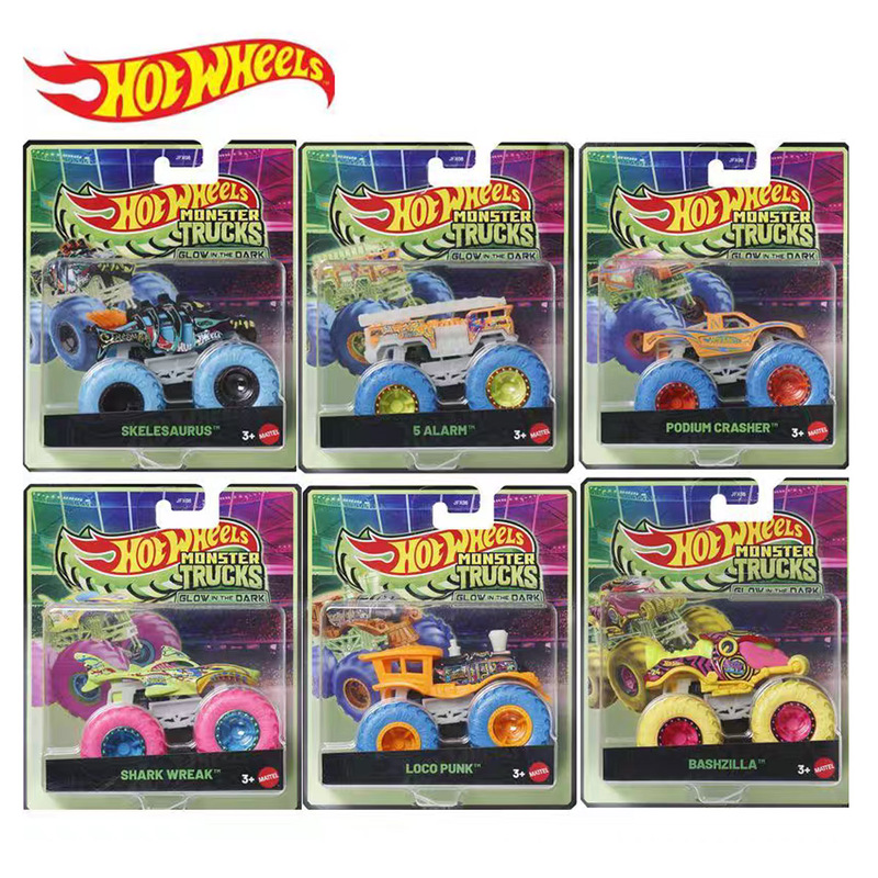Hot Wheels Wild Bigfoot Night Light Series Fyj44 Alloy Toy Car Model Boy Toy Birthday Gift Hot Wheels Wild Bigfoot Night Light Series Fyj44 Alloy Toy Car Model Boy Toy Birthday Gift