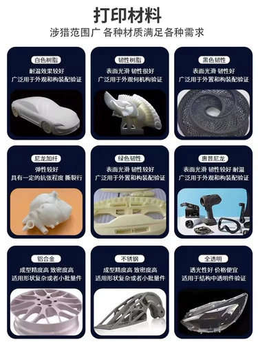 Модель службы 3D -печать пользовательская образец Нейлоновая смола ABS SLA High -Presision Metal Cnc Machining Hainboring