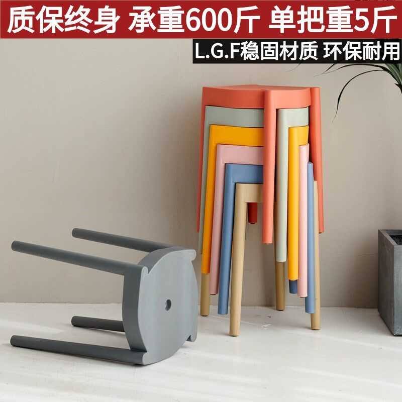 High stool end that does not take up space