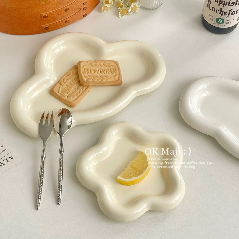 Cute dinner plate, high quality ceramic tableware