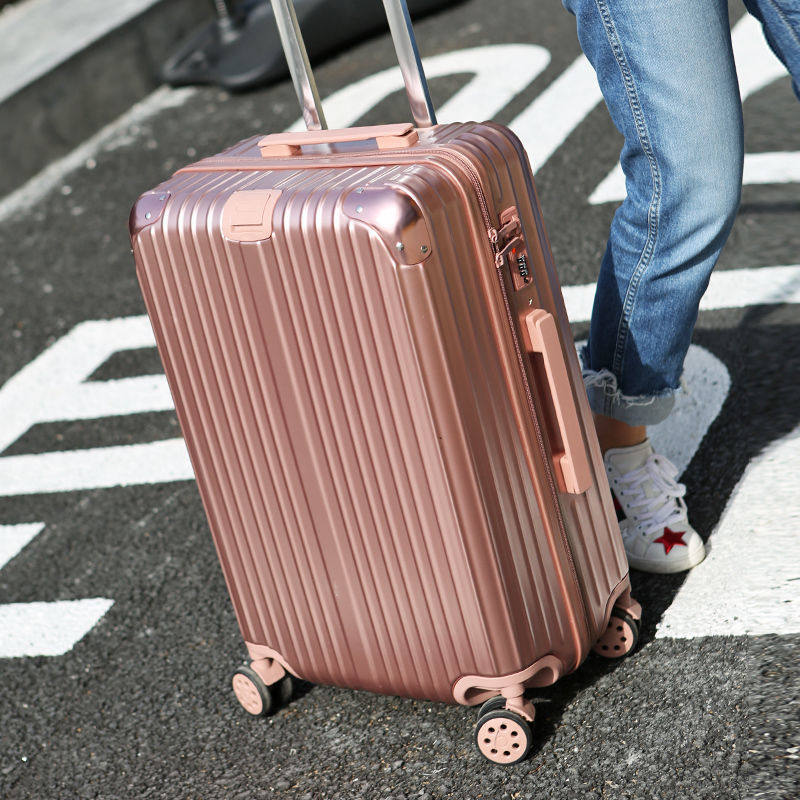 Luggage female universal wheel suitcase male trolley case female password box female large-capacity luggage female student Korean version