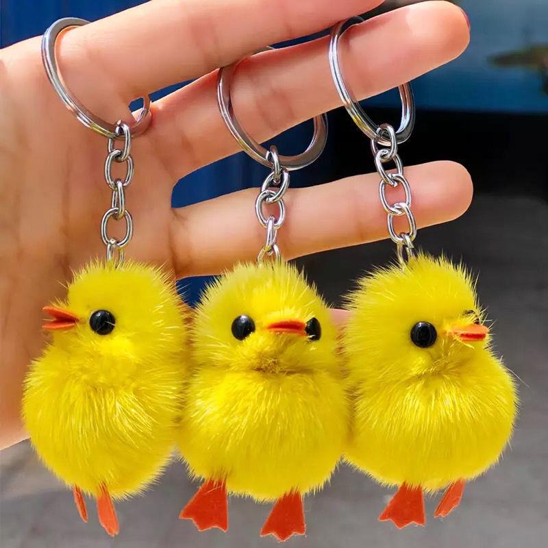 Yellow Mini Realistic Stress Relief Chick Toy, Little Yellow Chicken Duck Plush Doll Keychain Pendant Yellow Mini Realistic Stress Relief Chick Toy, Little Yellow Chicken Duck Plush Doll Keychain Pendant
