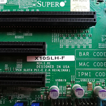 Original SUPERMICRO X10SLH-F 1150-pin 6 SATA3 0 server motherboard