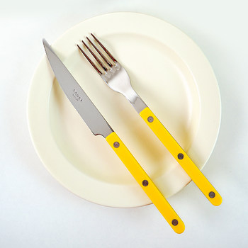 French knife and fork sabreparis steak western tableware