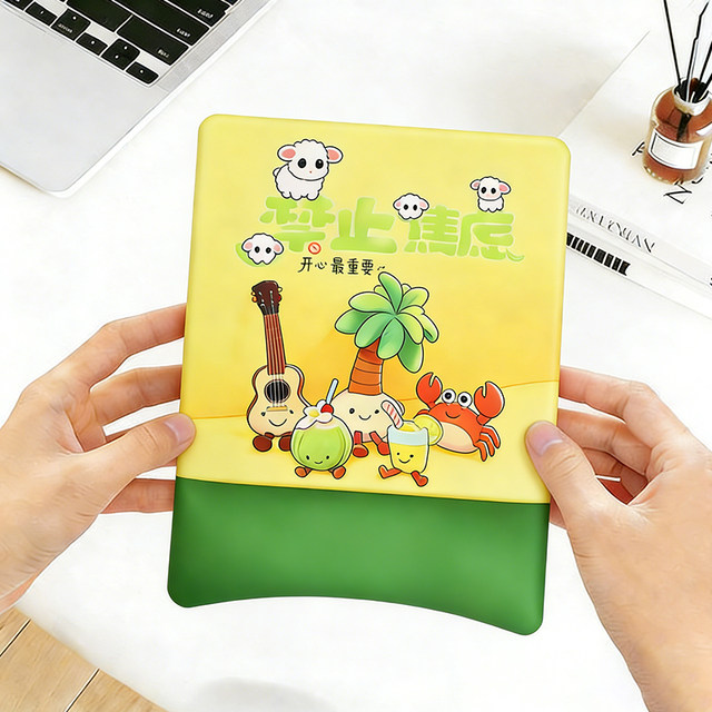 Cute Cartoon Mouse Pad, Wrist Protection, Soft Support, Skin-Friendly Material, Desk Pad, Office Supplies, Creative, for Men and Women