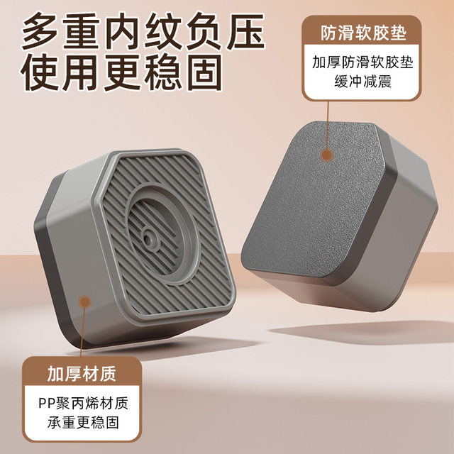 Household Washing Machine and Refrigerator Foot Pads, Storage Rack, Non-Slip Heightening Base, Drum and Pulsator Bracket, Shock-Absorbing Mat