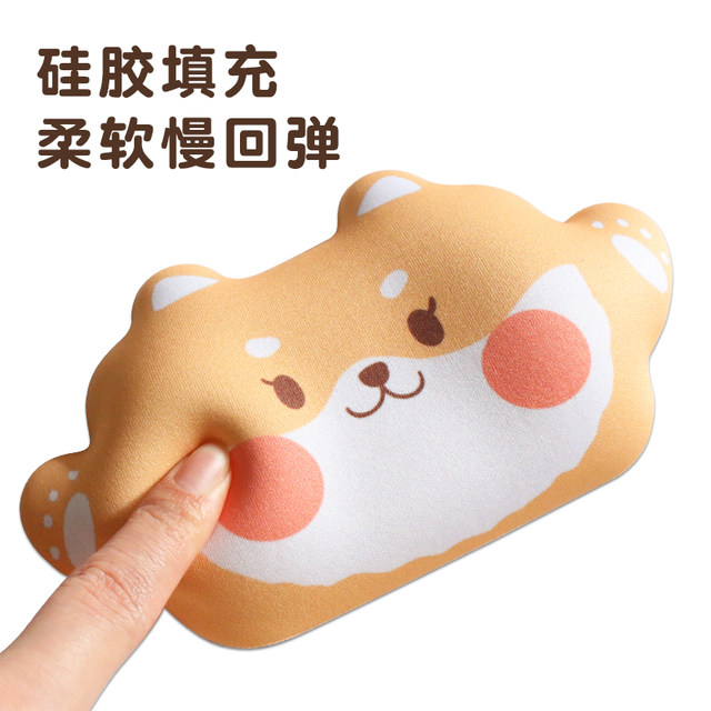 Cartoon 3D Mouse Pad Computer Wrist Rest Pad Office Mouse Pad Silicone Hand Rest Wrist Support Pillow Cushion