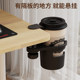 Office Desktop Storage Desk-Side Fixed Cup Holder Water Cup Clip Bracket Water Cup Tray Cup Holder Desk Organizer