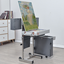 Multifunctional easel for both horizontal and vertical use specially designed for art students portable and multi-functional all-in-one hand-drawn display drawing board easel