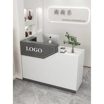 Bar counter cashier shop small simple modern clothing store convenience store internet celebrity trendy store small bar reception desk