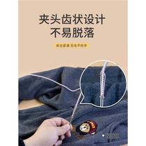 Elastic belt wearing tool pants belt tool elastic clip belt wearing device sewing and clothing factory pants waist wearing rope