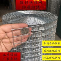 Iron Mesh Sub-Fencing Galvanized Wire Mesh Chicken Duck Ring Ground Garden Orchard Insulation Fence Mesh Cornnet Ring Cement Anti-Cracking