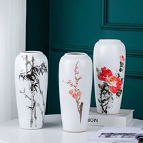 Vase Modern Minimalist Living-room TV Cabinet Chinese Style Home Ceramic Flower Arrangement Water Bacon Flower Pendulum