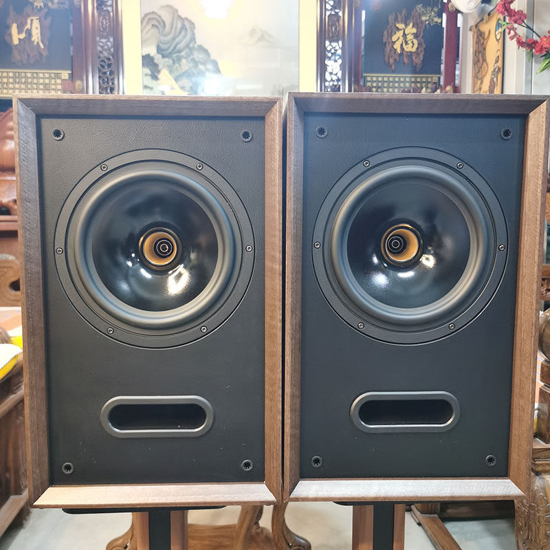 Danish Outlet Hair Burning Grade 8 Inch Coaxial Passive Bookshelf Speaker HIFI High Fidelity 2 0 Home Living Room Sound-Taobao