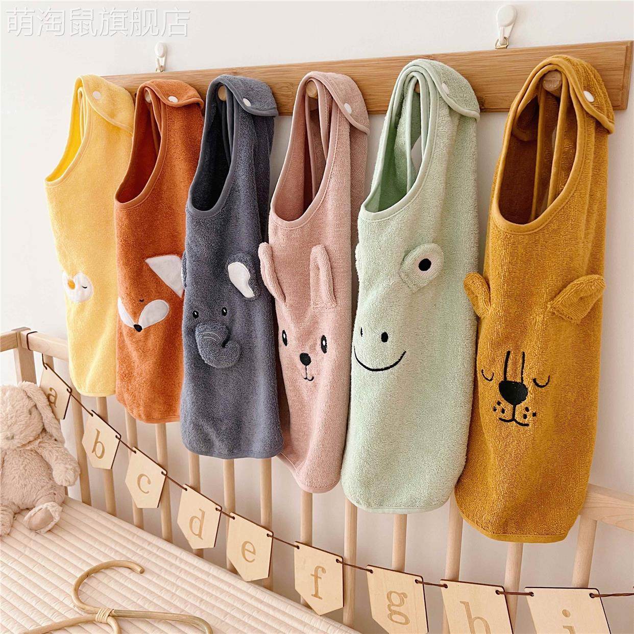Children wash towels washcloth face-mouth toothbrushing and waterproof bib multifunction towels baby rubbing face not wet gargle towel-Taobao