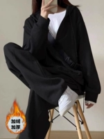 Черный утепленный комплект