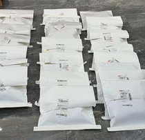 Waterproof kraft paper composite woven packaging bag high-end clothing waterproof express bag customized toy large capacity self-adhesive