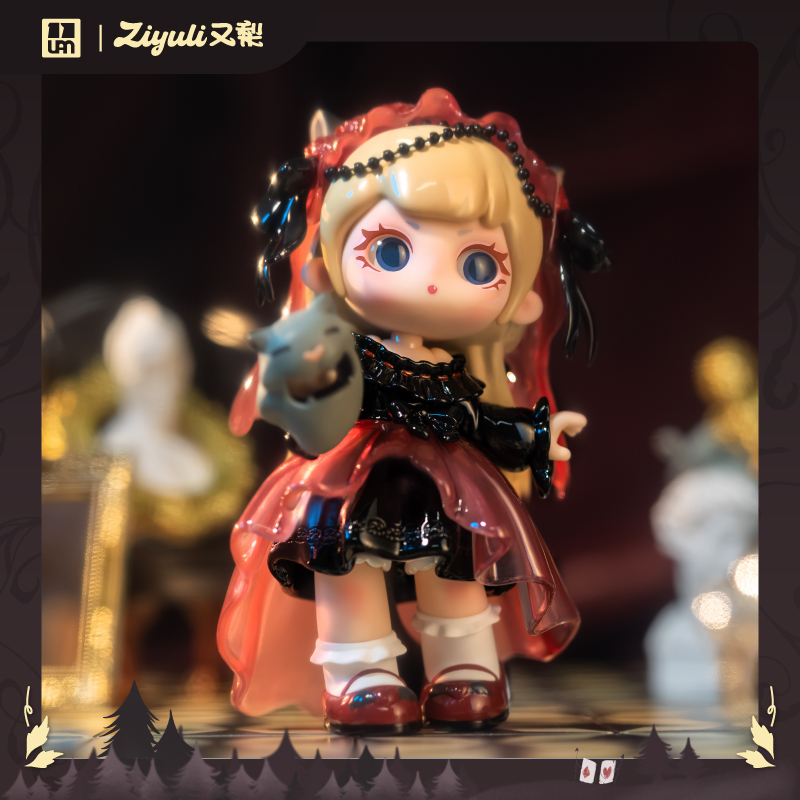 ziyuli again pear dark dark fairy tale blind box hand run girl tide play with paparazzi creative girl-Taobao