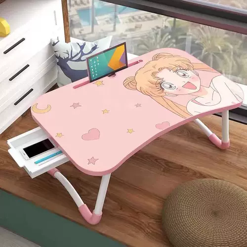 Кровать для компьютерного стола склад маленький стол Lazy Dest Student Dormitory Student Dormitory Learning Writing Table Стол для спальни детский залив.