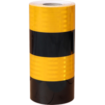 Warning column reflective sticker red and white telephone pole power reflective film black and yellow traffic pillar limited elevated anti-collision sticker