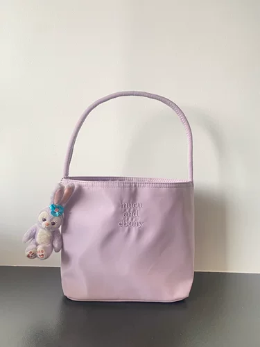 Модная водонепроницаемая нейлоновая универсальная очень большая сумка для отдыха на одно плечо, Южная Корея, с вышивкой