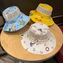 Baby hat Summer thin Mesh Shade Hood Male Vegan Sunscreen Child Fisherman Hat Sunhat Girl Great Eater