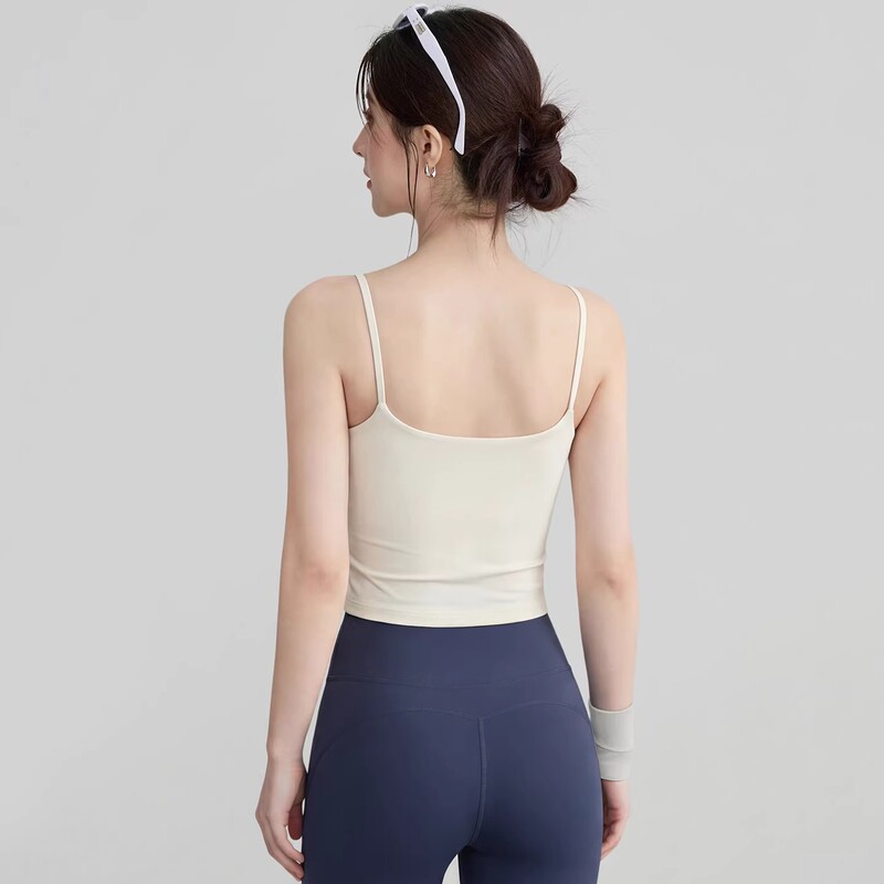 Lulu Vuru Fixed Sports Bra Women's Yoga Vest Pilates Running Slimming Back-Beautifying Fitness Bra