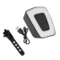 Черный задний фонарь+кронштейн -USB заряд